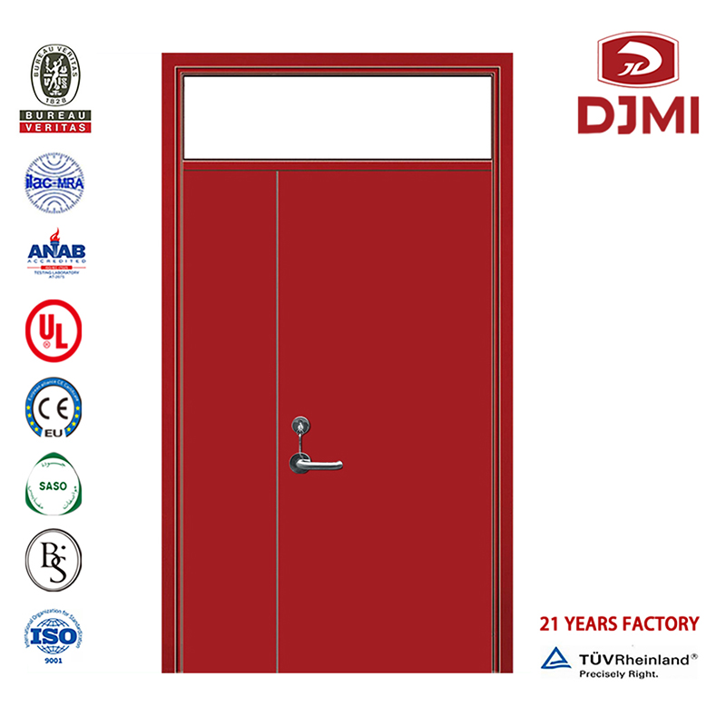 Porte a prova di fuoco di alta qualità Porta d'ingresso nominale antincendio in acciaio a doppia oscillazione 10C Porte inossidabili economiche Certificato Whi Porta acustica in acciaio con classificazione UL a doppia oscillazione 10C per certificato Ul personalizzato Porte in acciaio a doppia anta Porte in acciaio antincendio