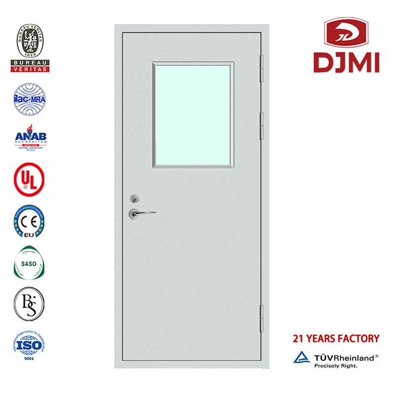 Materiale economico 2 Hours Rating Fire Rated Steel Fire-Project Door Grade Iii Personalizzato Porte di ingresso Votate Fire Resistente Seal Fire Door Grade Ii Nuove impostazioni Ul Fm Certificated 2 Hours Resistente Porte Nepal Steel Fire Door