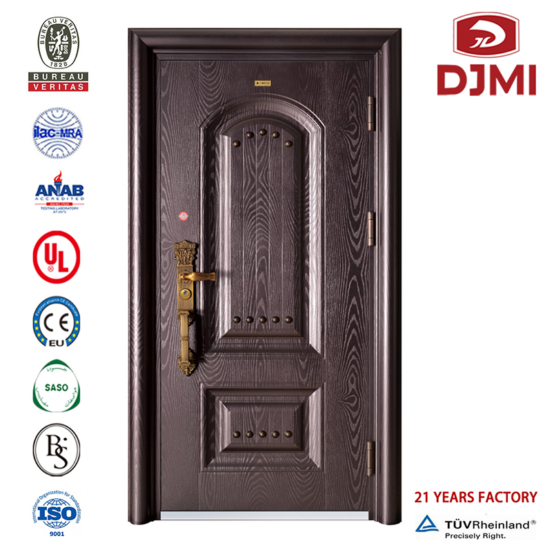 Brand New for Hotel Modern Doors Eccellente Porta in acciaio Hot Selling Color in ferro Porta in acciaio Porte in acciaio multifunzionali Decorative Modern Front Door High Security Porte Residential