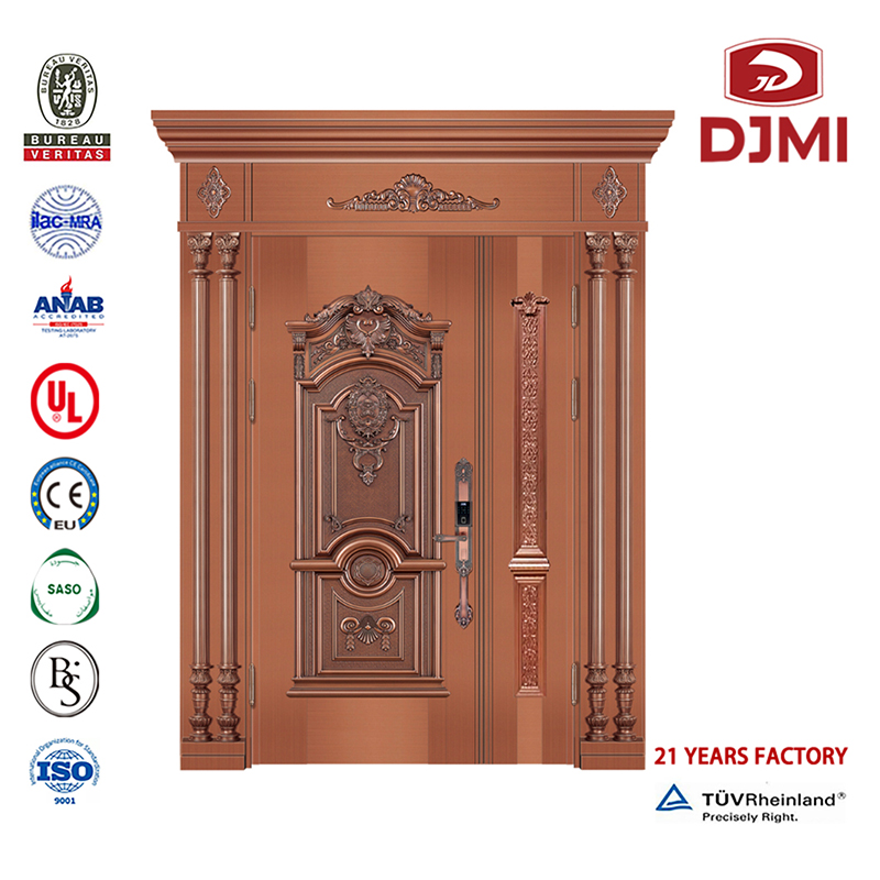 Nuove impostazioni Design Design Design Armored Steel Wood Doors Armoured Security Doors China Factory Fancy Wood Design Moulded Venier Steel Door Material Armoured Doors High Quality Price Pivot Doors Steel Armoured Door