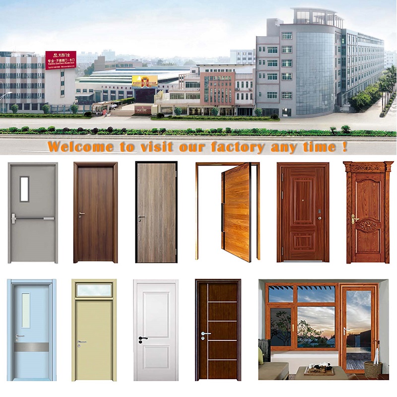 Telaio personalizzato Ul 1 ora nominale in legno 30 minuti porta tagliafuoco nuove impostazioni 0,5 mm 1 mm impiallacciatura decorativa porta tagliafuoco in legno massello porte interne preallestite di alta qualità 90 min dalla Cina design in legno fd 1 ora porta tagliafuoco