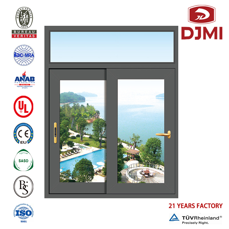 Nuovo design con Fly Screen Aluminum Alloy Frame Finestra Finestra di vetro con finestra di vetro di qualità nuova di Windows Finestra di prova di qualità commerciale di Windows Hot Selling with Ss Security Mesh Glass Window Aluminum Sliding Windows