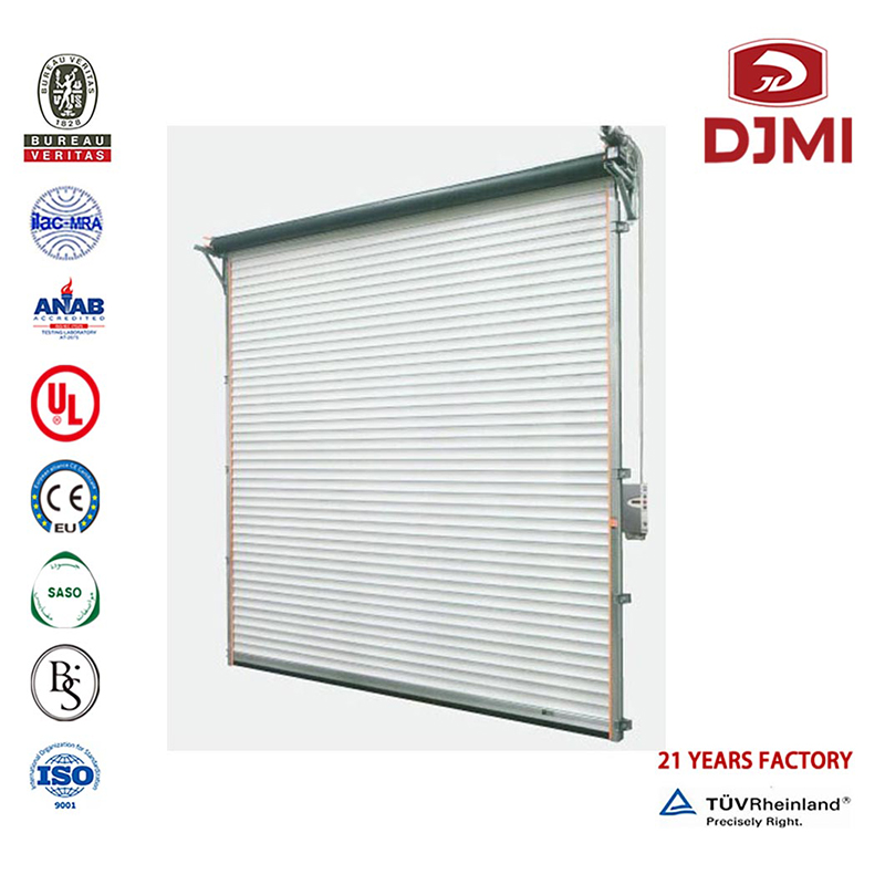 Multifunzionale Alluminio Roller Shutter Secrezionale Aragone Electrical Garage Door Professional Factory Price Roller Doors Drawning Car Garage Elettrica Roller New Design Termal Insulation Door Door