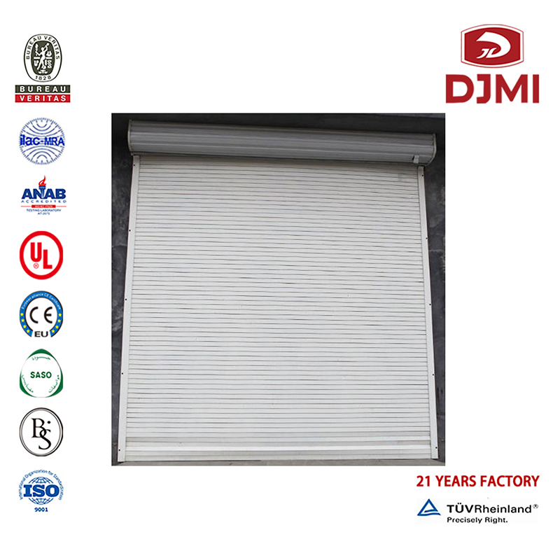 Multifunzionale Alta qualità Shades Clear Vision Garage Door Professional Automatic Sliding Factory Door with Galss New Design High Quality Insulant Panel Doors Auto Garage Door