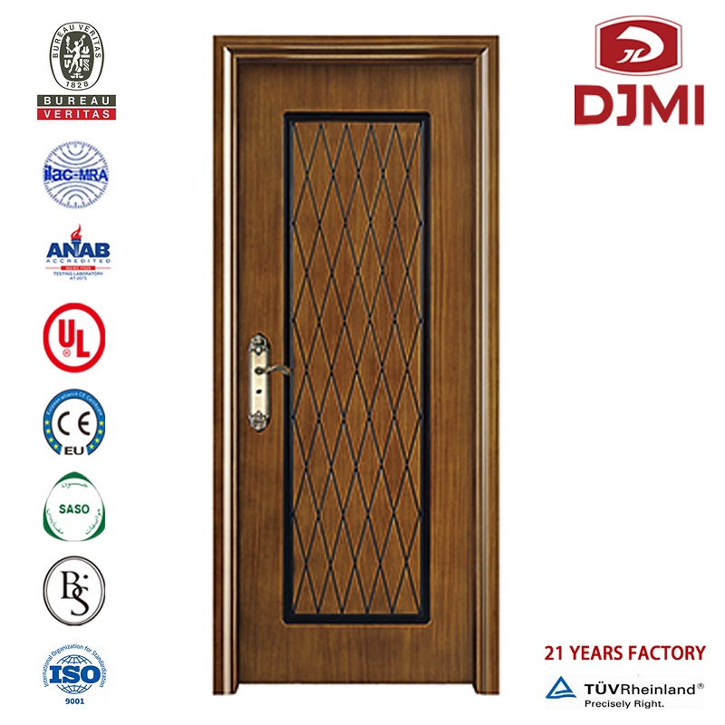 Hot Selling Comfort Room Design White Apartment Wpc Door Multifunzionale all'interno porte Porte Wood Profile Porta Wpc Wood Professional Models Solid Wood Bedroom