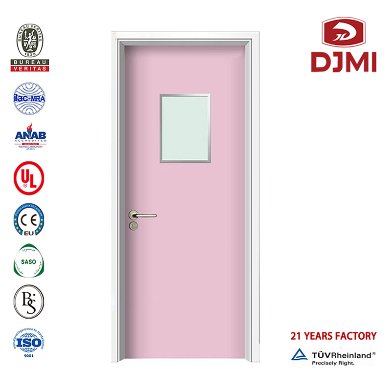 Personalizzata Moderna Impianto in legno in alluminio vetro Design Hospital Doppia porta Nuove impostazioni Porte in legno Designs Solid China Manufactory Door Hospital cinese Clinic Interior Hospital Design