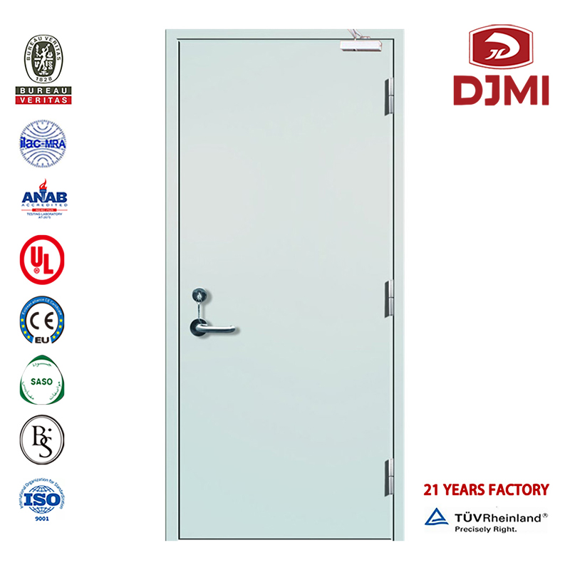 China Factory Doors China Suppliers Good Price 3 Hours Steel Fire Rated Door High Quality Best-Sale Security Flush Ul Flat Steel Fire Doors Cheapy Doors with Glass Intertek Europe Rated Stainless Steel Hotel Fire Door