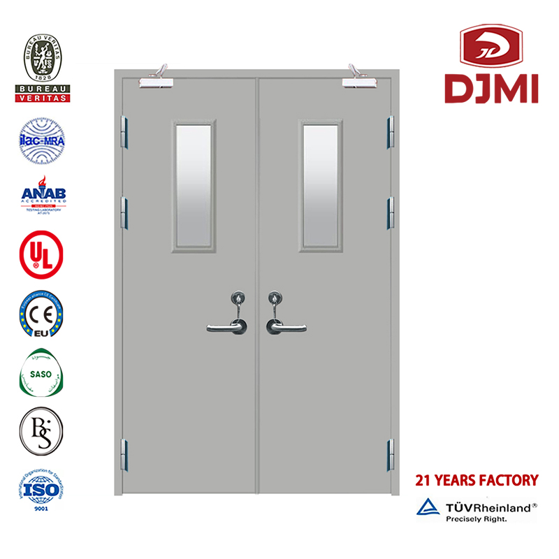 Porta di sicurezza in acciaio 0,5 \/ 1,0 mm per la Malesia Puertas De Chapa professionale Galvanizada Precios Porta di sicurezza con design a griglia per cancello in ferro Porte in acciaio commerciali usate Nuovo design Made in China Porta di sicurezza in acciaio turco 2015 Porte antincendio commerciali usate