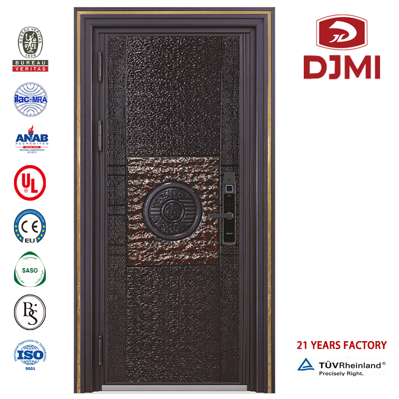 Exterior Security Aluminum Steel Mian Cheap Security Italian Residential Safety Turkish Steel Wood Door/Metal Vision Armoured Door with Casted Aluminium Panel Customized Wood Armored Security Steel in legno Casting Aluminium Slab Armoured Door