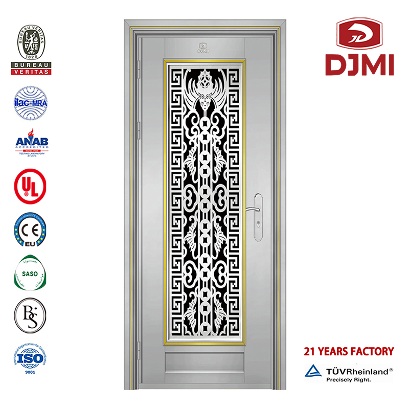 Piazze in acciaio inossidabile Principali Designs Doppi Door High Ss China House Design Commercial Double Exterior Doors Designs Top Quality Stainless Steel Entry Door Economic Exterior Security Door ale Prezzi commerciali Entrata in acciaio inossidabile Porte