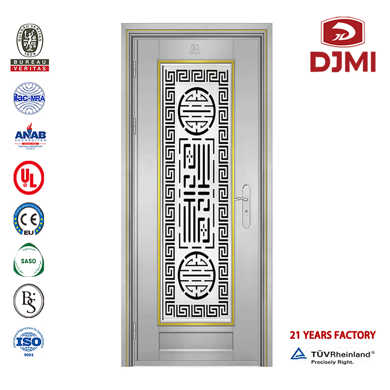 Cheapy Indian Designs Doppi Entrance Residential Doors Security Doors Homes Stainless Steel Personalizzato 304 Con Finestra Doppia Grill Per la casa in acciaio inossidabile maniglia porta nuova finestra Frame Doppia maniglia porta chiusa in acciaio inox