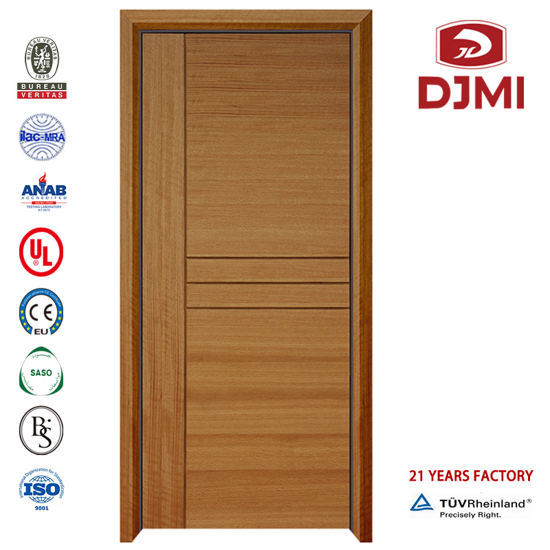 Personalizzato Veneer Single Fire Proof Door Oak Solid Wood Interior Doors New Settings 3X3 Frames China Manufacturer Fire Solid Wood Door Factory Ul 10C Fire Proof Fire Door