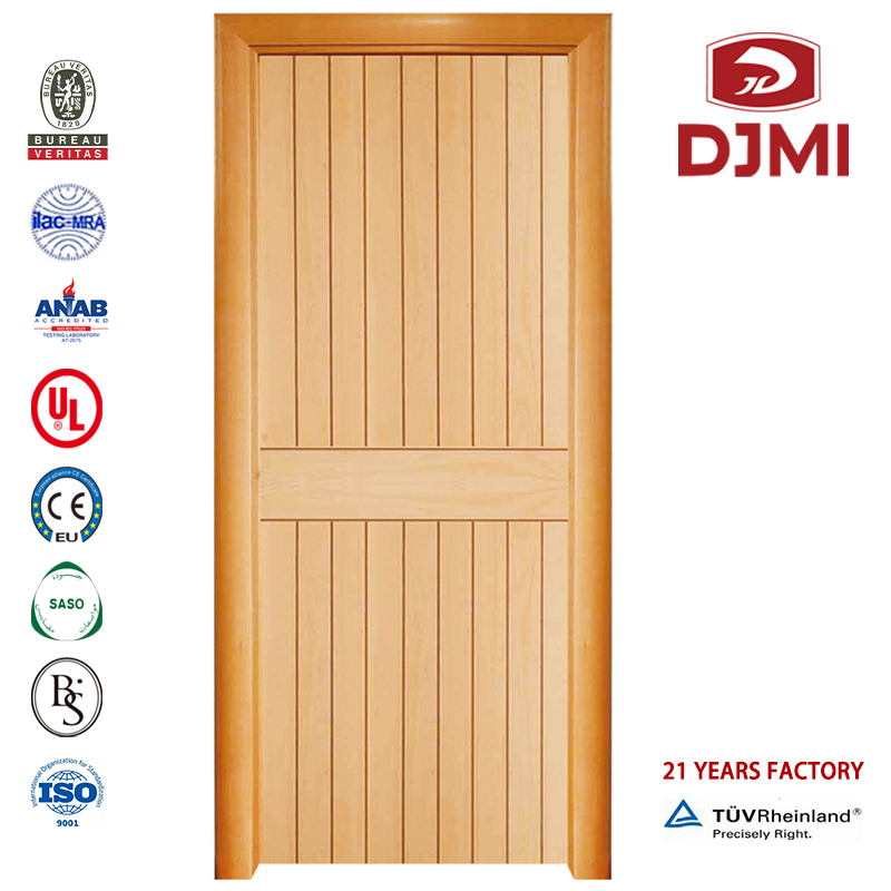 Alte qualità 60 Mine ignifughi Plywood Door Apartment Fire Doors Ul Composite Wood Doors a buon mercato Solid Wood Doors Fire Doors Personalizzata Veneer Single Fire Proof Doors Oak Solid Wood Interior Doors