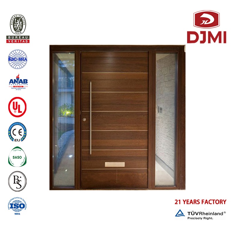 Cheapy Decorative Plywood Wooden Doors Dubai Teak Wood Price in India Personalizzato Sliding Track Teak Doors Polacco Color Wood Artistic Door Design New Settings Simple Wooden Entry Modern Solid Exterior Wood Door