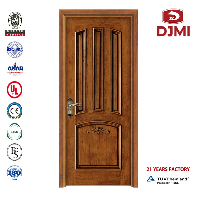 China Factory French Insets Jinqi Solid Wood Cabinet with Glass Door High Quality Wooden Designs for Wood Doors Front Wood Door with Glass Economic Interior Wooden Gate Solid Wood Flush Door with Glass
